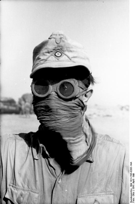 Foto soldado de los cuerpos del norte de Africa